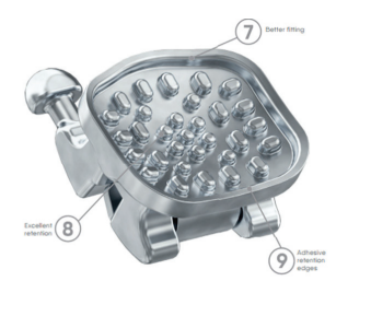 Mắc cài tự buộc U-Clip - Roth 022