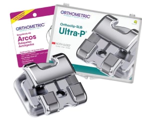 Mắc cài kim loại tự buộc UltraP - MBT/Roth 022