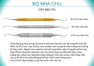 Cây nạo các loại