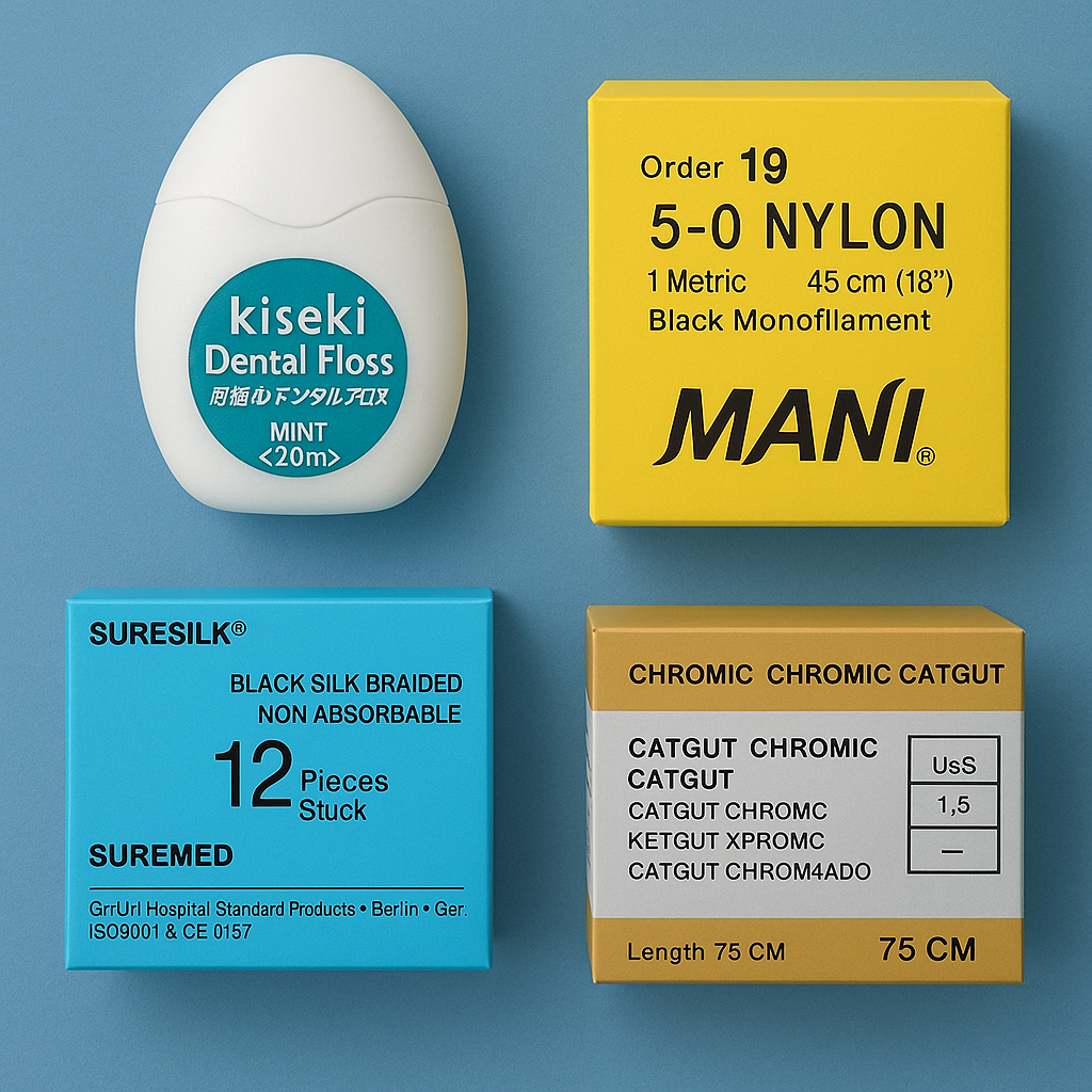 Các loại chỉ trong nha khoa